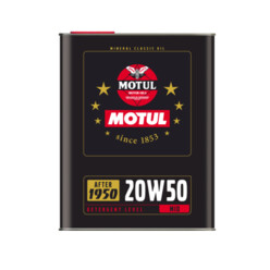 Motul Classic 20W50 - Historique Engine Oil (2L)