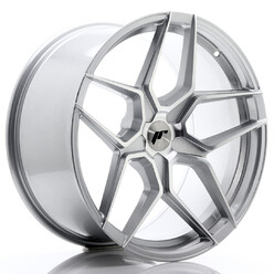 Japan Racing JR-34 Extreme Concave 20x10" (5 hole custom PCD) ET20-40, Silver / Machined
