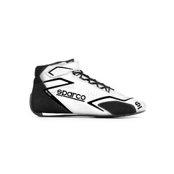 Sparco Skid Racing Shoes, White (FIA)