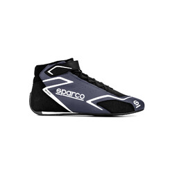 Sparco Skid Racing Shoes, Grey & Black - Size 42 (FIA)