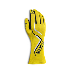 Sparco Land Gloves, Yellow (FIA)