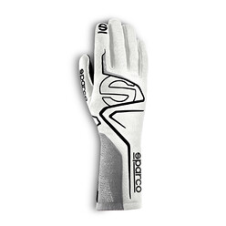 Sparco Lap Gloves, White (FIA)