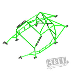 Cybul Multipoint Weld-In Roll Cage V4 Nascar for BMW E36 Coupe