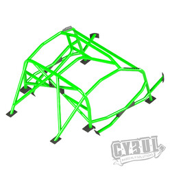 Cybul Multipoint Weld-In Roll Cage V4 for Mazda MX-5 NB