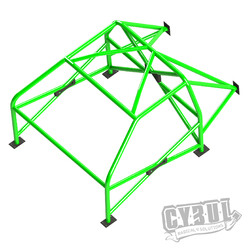 Cybul Multipoint Weld-In Roll Cage V4 for Nissan 200SX S13