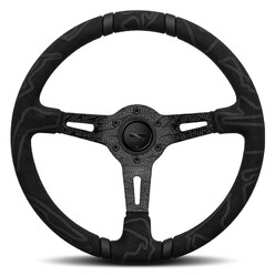 Momo Ultra Black Edition Steering Wheel - 35 cm