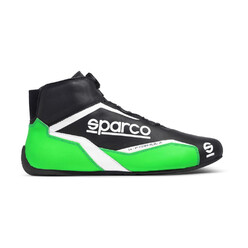 Sparco K-Formula Karting Shoes, Black & Green