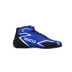 Sparco K-Skid Karting Shoes, Blue & White