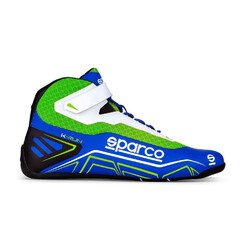 Sparco K-Run Karting Shoes, Blue & Green